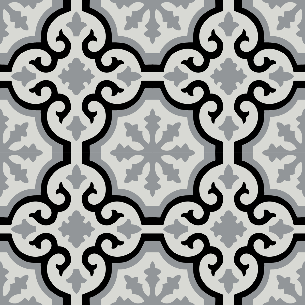 Gạch bông xi măng cổ điển RYGB137